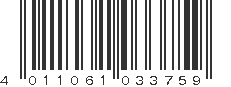 EAN 4011061033759