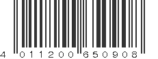 EAN 4011200650908