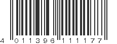 EAN 4011396111177