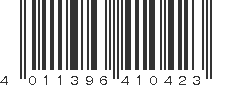 EAN 4011396410423
