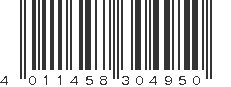 EAN 4011458304950