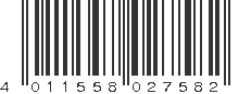 EAN 4011558027582