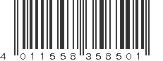 EAN 4011558358501