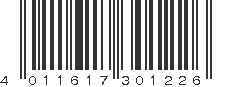 EAN 4011617301226