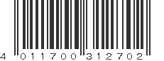 EAN 4011700312702