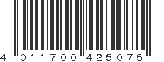 EAN 4011700425075