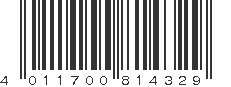 EAN 4011700814329