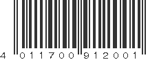 EAN 4011700912001