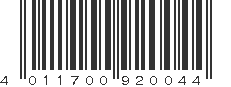 EAN 4011700920044