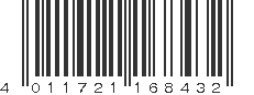 EAN 4011721168432