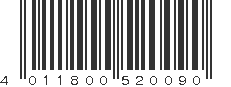 EAN 4011800520090