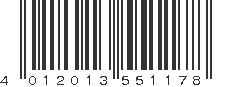 EAN 4012013551178