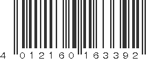 EAN 4012160163392