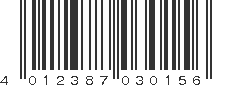 EAN 4012387030156