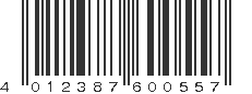EAN 4012387600557