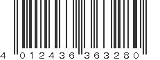 EAN 4012436363280