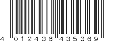 EAN 4012436435369