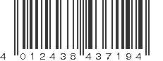 EAN 4012438437194