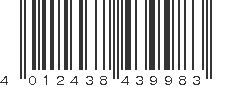 EAN 4012438439983