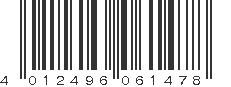 EAN 4012496061478