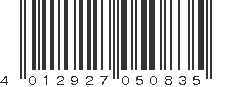 EAN 4012927050835