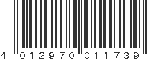 EAN 4012970011739