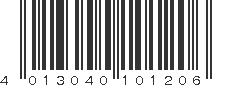 EAN 4013040101206