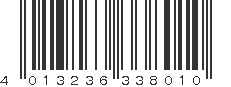 EAN 4013236338010