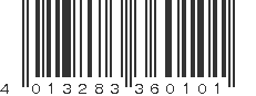 EAN 4013283360101