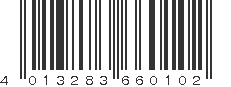 EAN 4013283660102