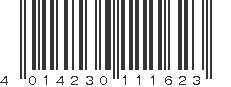EAN 4014230111623