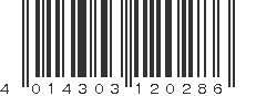 EAN 4014303120286