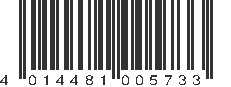EAN 4014481005733