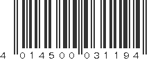 EAN 4014500031194