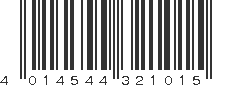 EAN 4014544321015