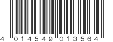 EAN 4014549013564
