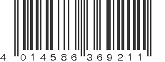 EAN 4014586369211