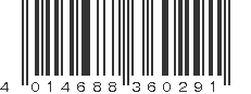 EAN 4014688360291