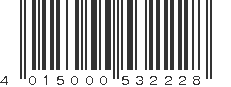 EAN 4015000532228
