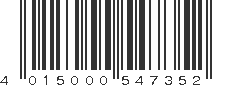 EAN 4015000547352