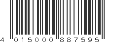 EAN 4015000887595