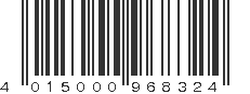 EAN 4015000968324