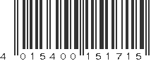 EAN 4015400151715