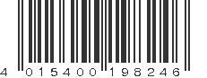 EAN 4015400198246
