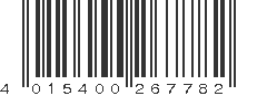EAN 4015400267782