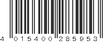 EAN 4015400285953