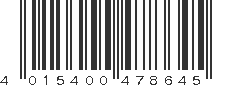 EAN 4015400478645
