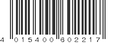 EAN 4015400602217