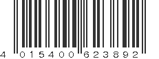 EAN 4015400623892