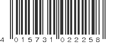 EAN 4015731022258